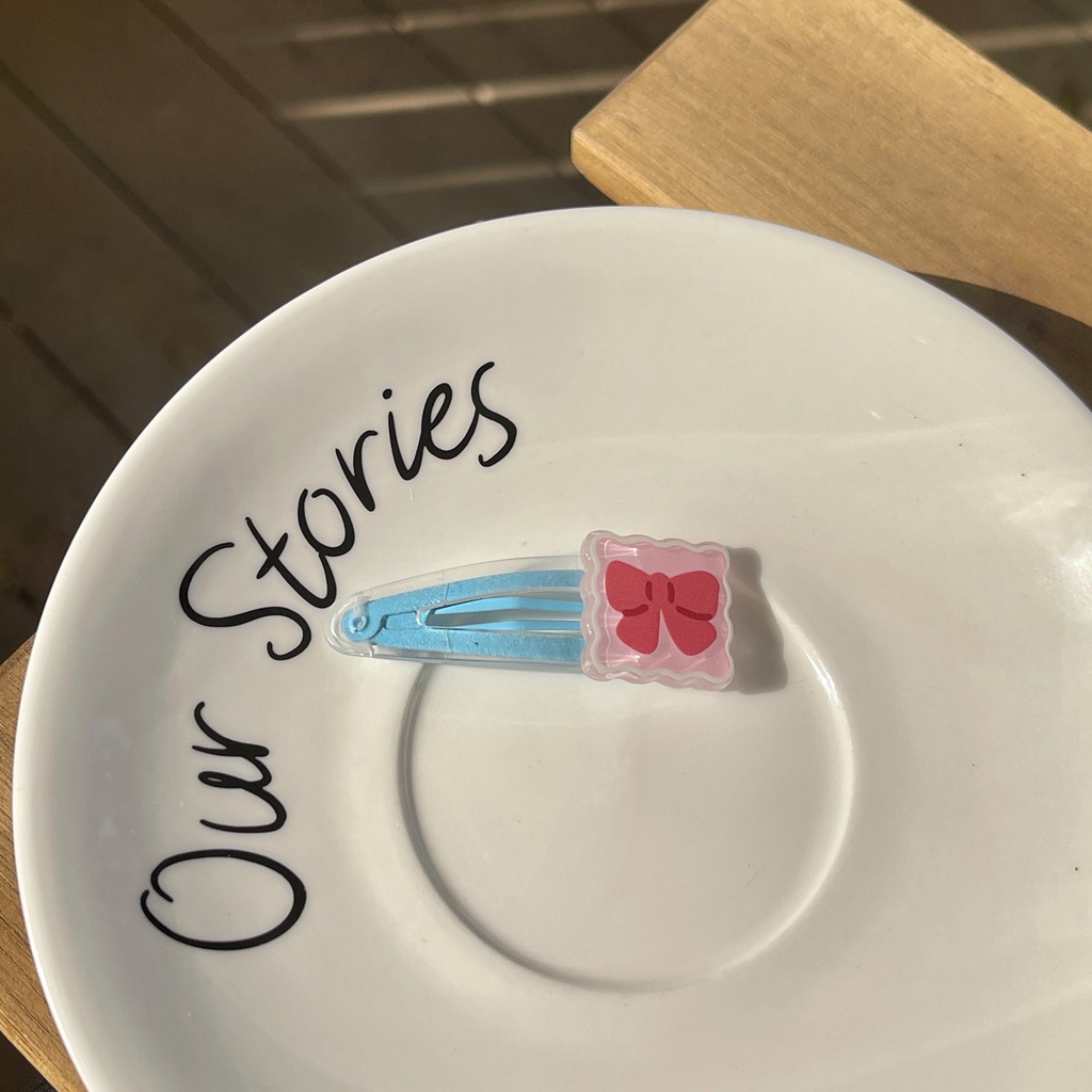 Kẹp Tóc BB Nhiều Màu Sắc Họa Tiết Trái Dâu Dễ Thương Xinh Xắn Cho Nữ