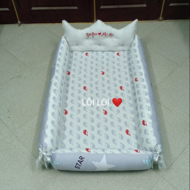 Combo giường vải cho bé