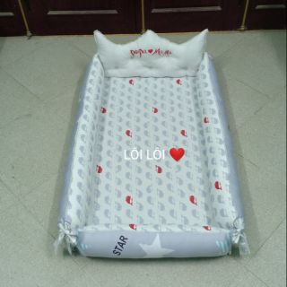 Combo giường vải cho bé