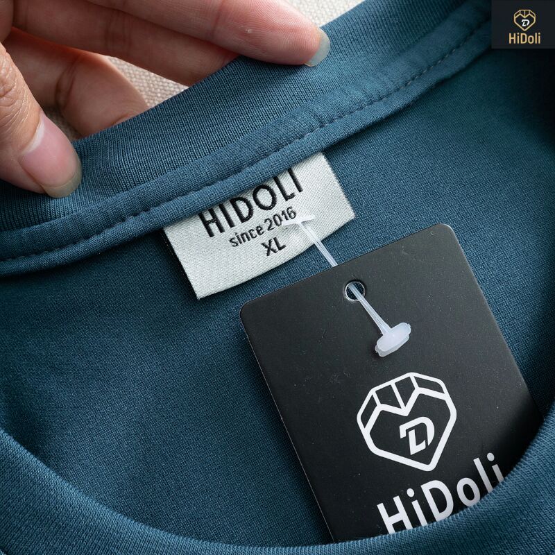 Áo thun cotton nam cổ tròn Hidoli