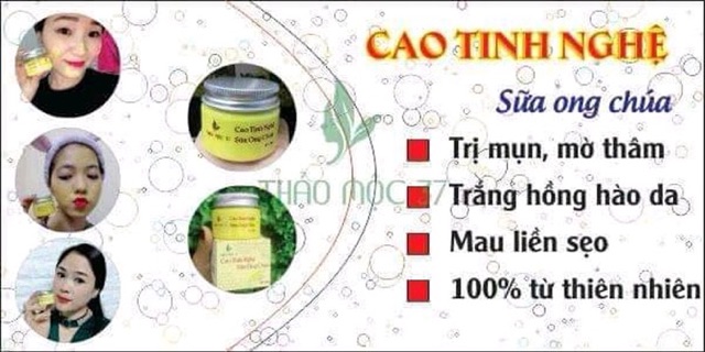 Cao tinh nghệ sữa ong chúa Thảo Mộc 37 (HandMade) | BigBuy360 - bigbuy360.vn