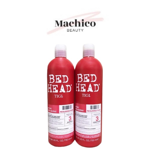 . Dầu gội cặp TIGI đỏ trắng 750ML làm mát da đầu ngăn rụng tóc