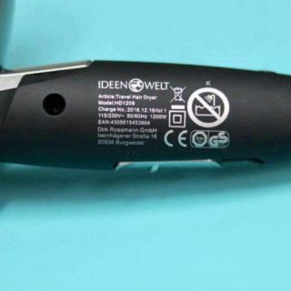 Máy sấy tóc Rossmann Ideen Welt RCY