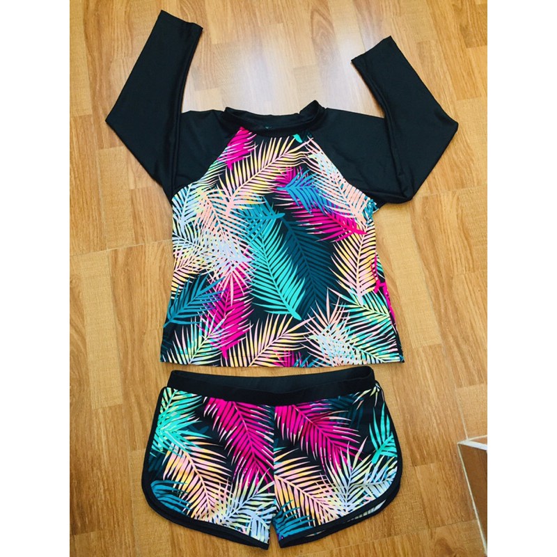 Áo tắm dài tay bigsize size xxl | BigBuy360 - bigbuy360.vn