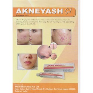 Gel trị mụn AKNEYASH 30g