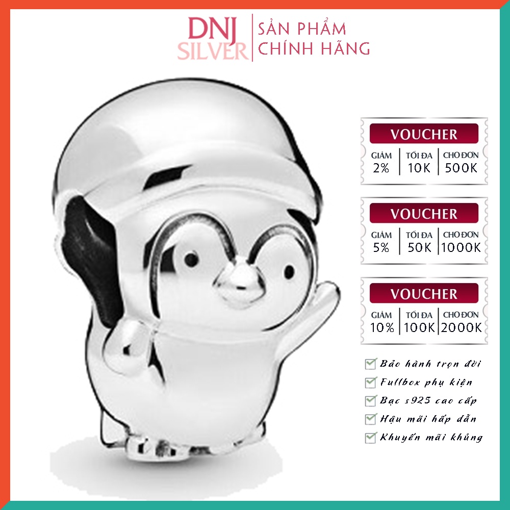Charm bạc 925 cao cấp, bộ tổng hợp các mẫu charm bạc DNJ để mix vòng charm - Bộ sản phẩm từ DN1 đến DN16