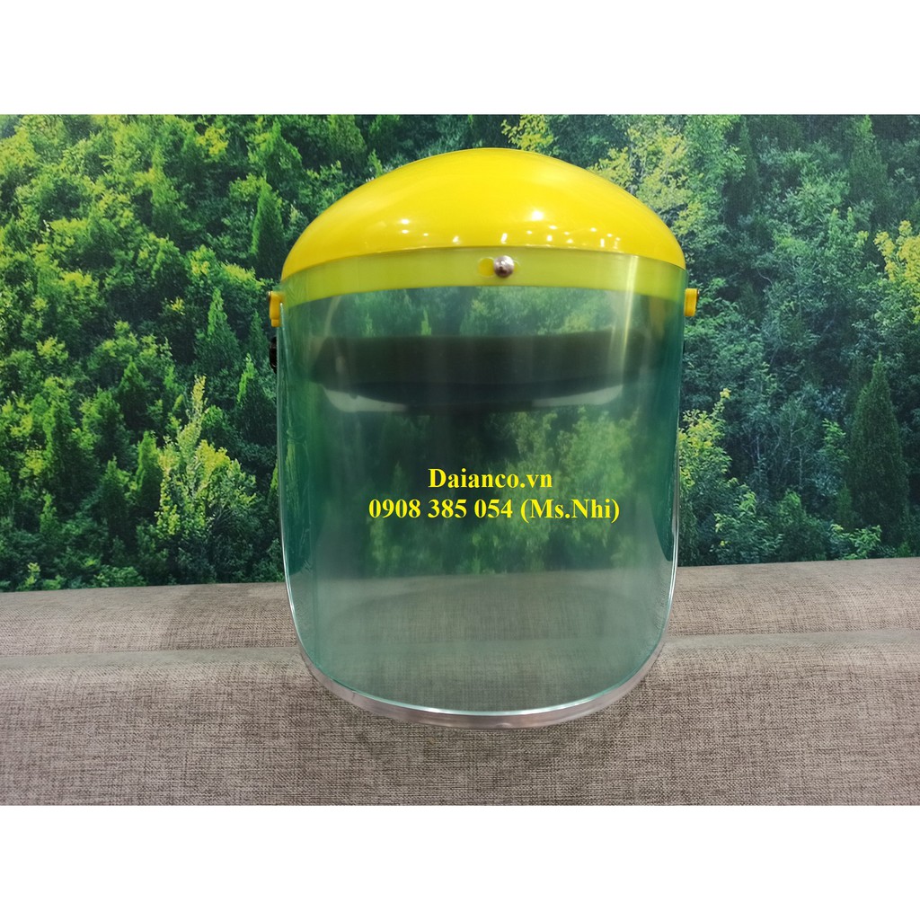 Usafety- Mặt nạ hàn mài đội đầu trực tiếp có tấm kính che bảo vệ mặt- Hình thật