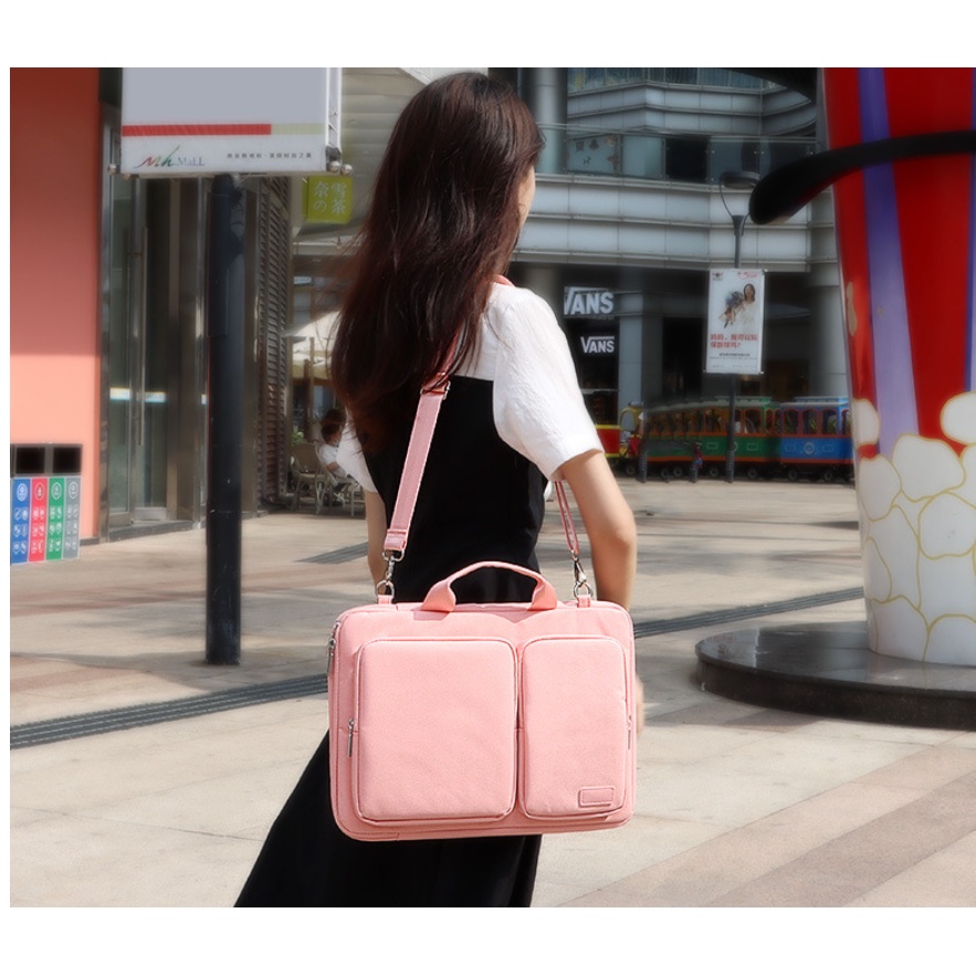 Túi xách túi chống sốc macbook và laptop 14,1 và 15,6 inh cao cấp phong cách mới