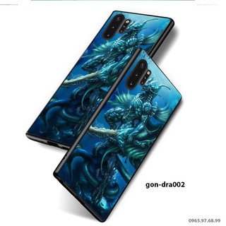 Ốp dẻo Samsung Note 10, 10 Plus hình Rồng Dragon