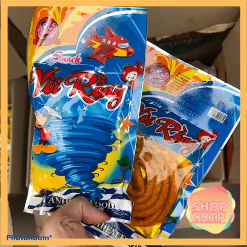 Bịch 30 gói Snack Vòi Rồng (KHUYẾN MẠI)