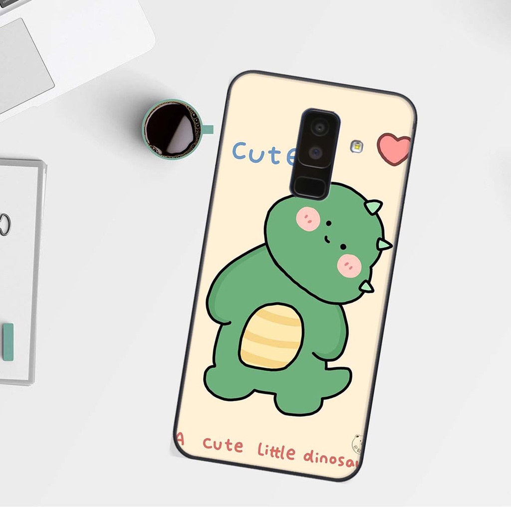 Ốp lưng Samsung A6 PLUS  in hình khủng long , gấu nâu xinh xắn, siêu cute  mà còn vô cùng RẺ -ĐẸP
