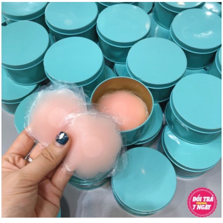 Hộp 5 cặp dán ngực dán ti silicon siêu mềm mại