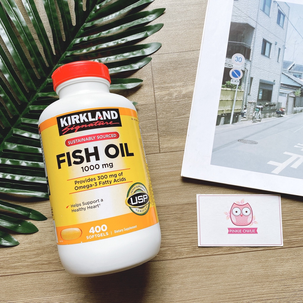 Viên dầu cá Kirkland Signature Omega 3