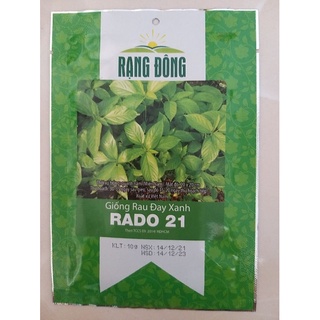Hạt giống rau đay rado 21 rạng đông gói 10g