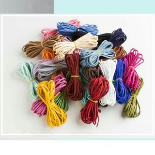 10mét dây da lộn 3mm (gồm 7 màu dây)