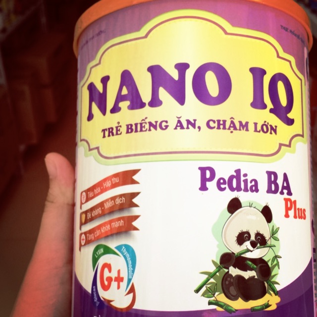 Sữa Nano IQ Pedia BA Plus