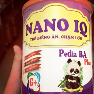 Sữa nano iq pedia ba plus