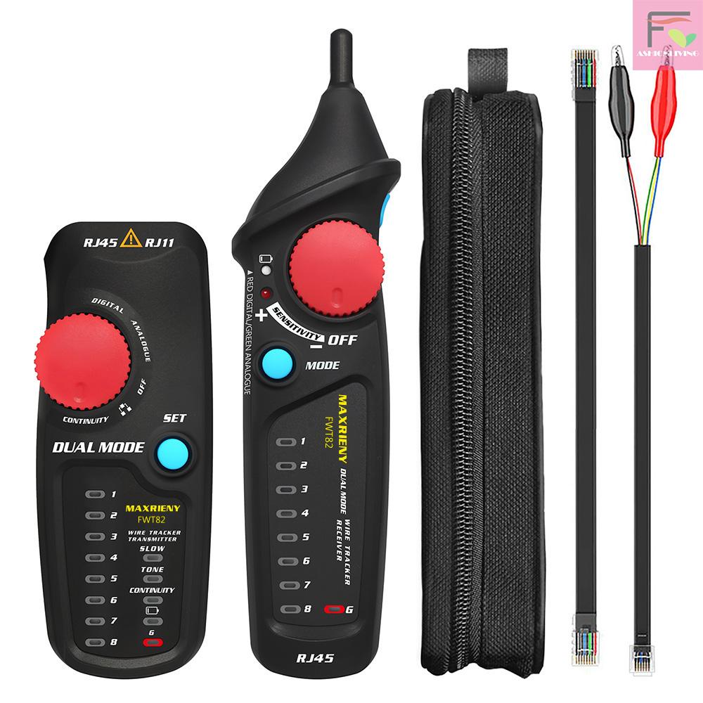 Bộ thử tín hiệu dây cáp mạng F & L Maxrieny Fwt82 Rj45 Rj11