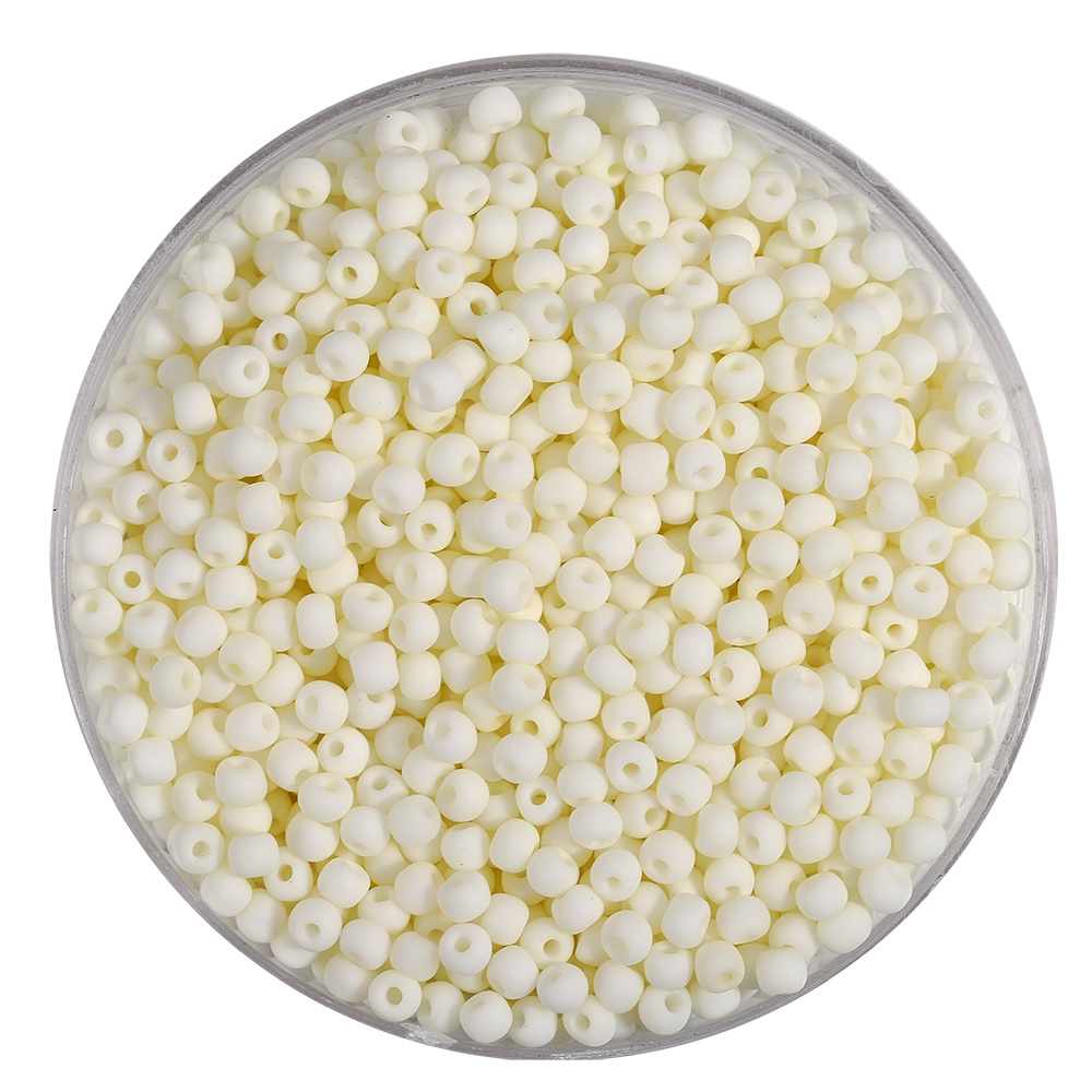 Hạt Xâu Làm Trang Sức Bằng Thủy Tinh Macaron Dễ Thương 2-3mm 1200 Cái