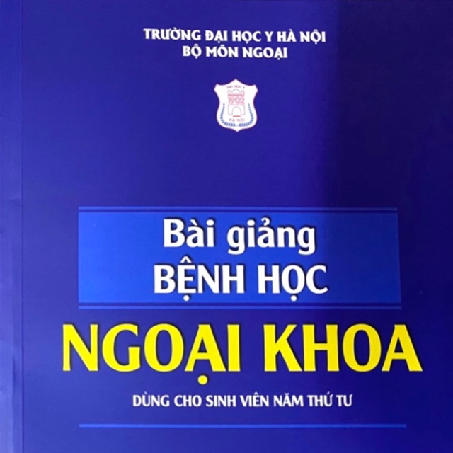 Sách - Bài Giảng bệnh học ngoại khoa