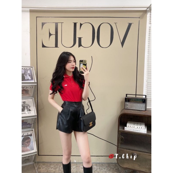 Áo phông polo cá sấu hàng QCL1