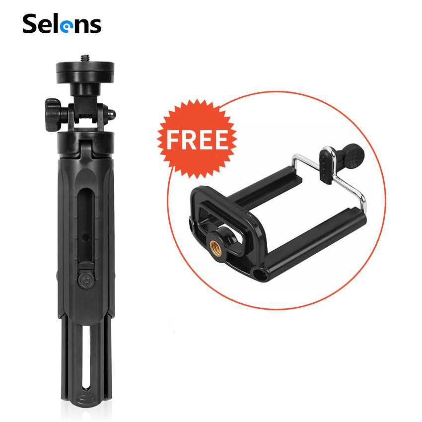 Giá đỡ ba chân mini SELENS thiết kế di động cho máy ảnh kỹ thuật số DSLR