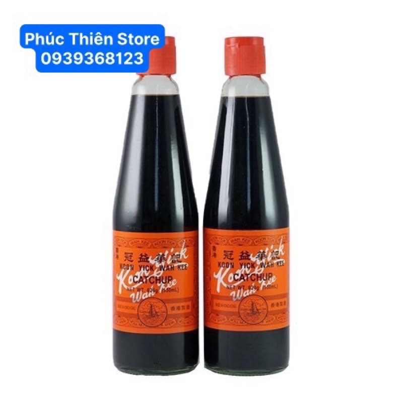 Giấm Đỏ Catchup/ Sốt Catchup Koon Yich Wah Kee