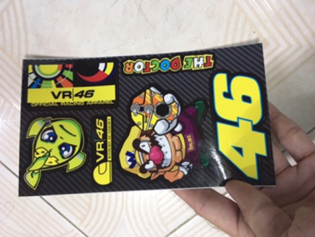 Tem stiker 10x18 wario 46