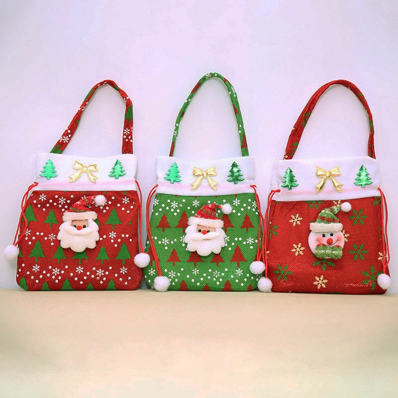 Túi Đựng Kẹo Hình Ông Già Noel Đáng Yêu