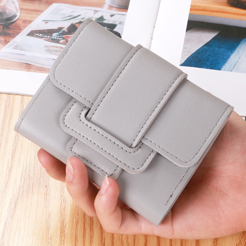 Ví Tiền Dài Màu Trơn 30% Thời Trang Nữ Tính