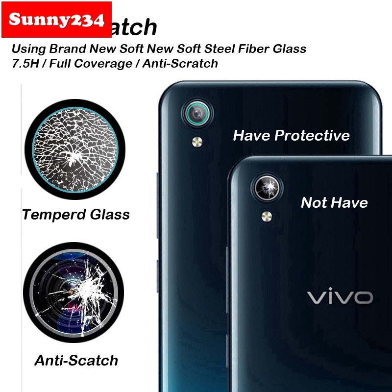 Kính Cường Lực Bảo Vệ Camera Cho Điện Thoại Vivo Y20 Y20S Y20i Y12S Y50 V19 V15 V11 S1 Pro Y11 Y12 Y15 Y17 Y95 Y91C Y93 2019 Y91 V9