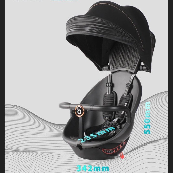 FREE SHIP ! Xe đẩy tiện lợi Baobaohao V8 thế hệ mới MẪU MỚI NHẤT 2021 - HỒNG