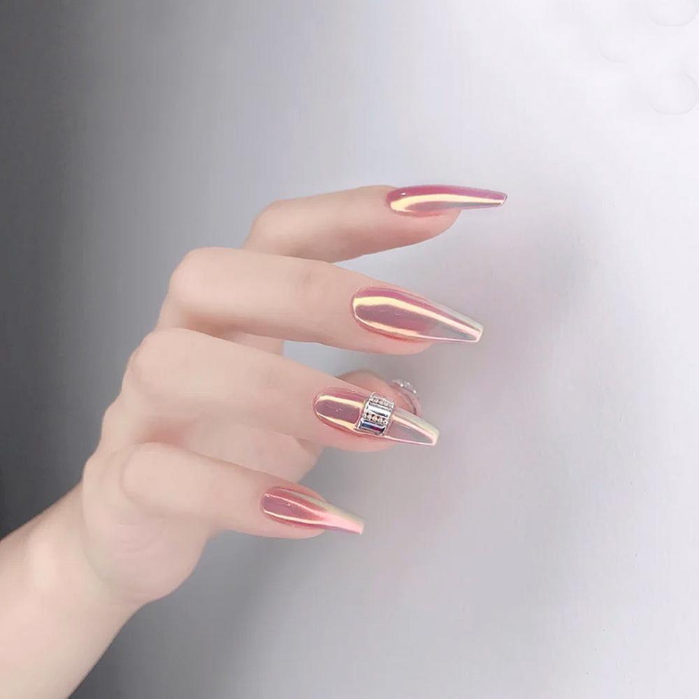 QQMALL Phụ Kiện Đá 3D Lấp Lánh Trang Trí Móng Nghệ Thuật