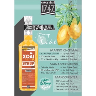 Siro ổi 1747  - 730ml