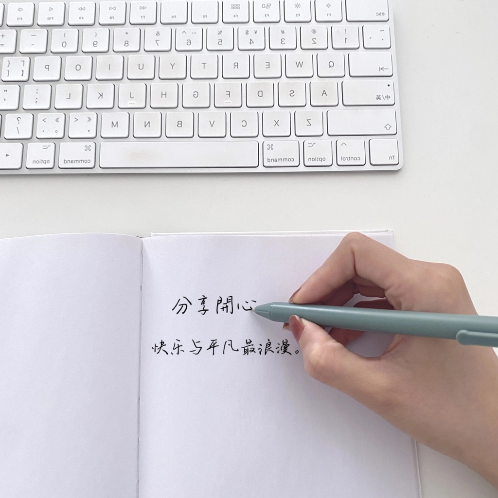 INS Macaroon Gel Pen Bút gel đen với vỏ màu phấn cổ điển Bút viết gel mờ 0,5mm văn phòng phẩm