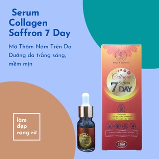 Serum Dưỡng trắng da collagen saffron 7 day olic Myphamhocngan ngừa lão hóa da, mờ thâm nám trên da serum .