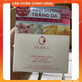 Kem dưỡng trắng da chống nắng ban ngày Senka White Beauty Cream