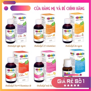 Siro Vitamin Pediakid Pháp các loại chăm sóc sức khỏe bé