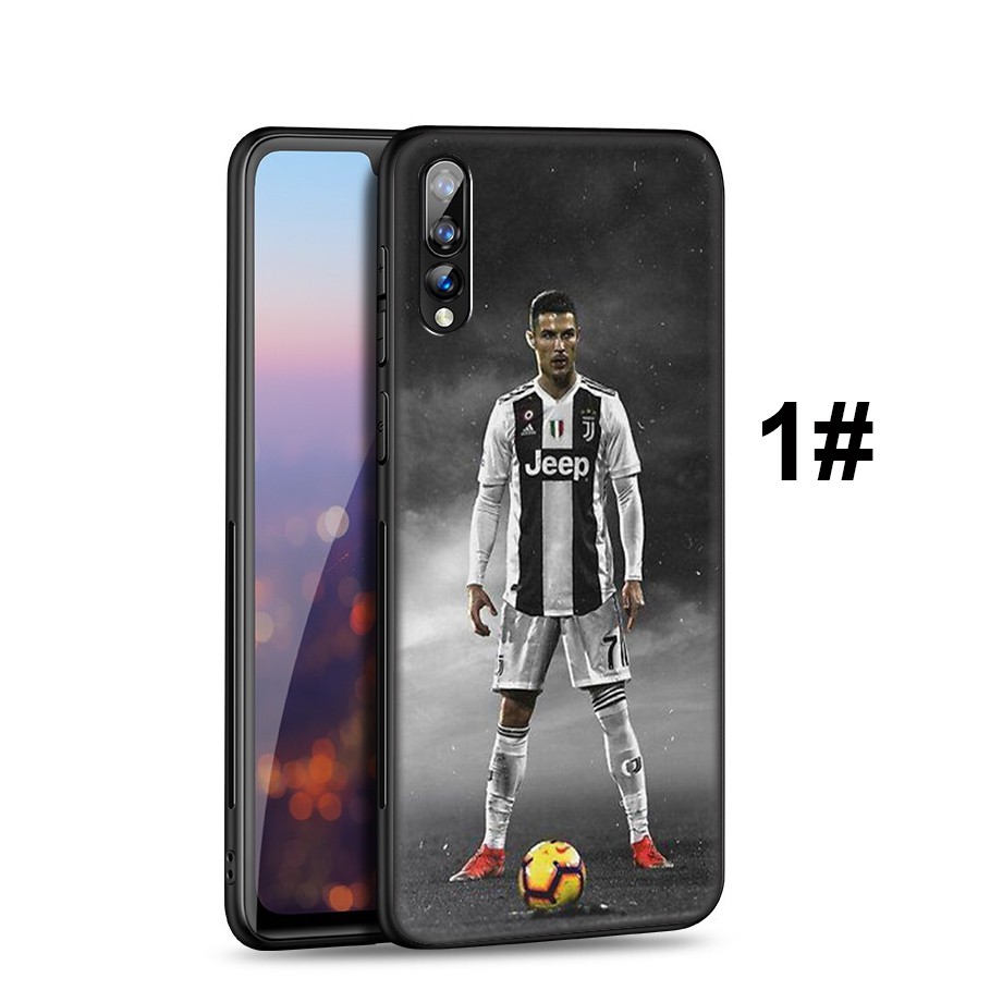 Ốp điện thoại silicon mềm họa tiết Ronaldo CR7 EL32 cho Huawei Y6P Y6 Y7 Y9 Prime 2019 2018 2017