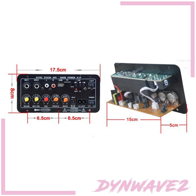 Bảng Mạch Loa Bluetooth 4.2 30-120w dùng làm dàn hát karaoke DIY tại nhà