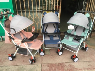 Xe Đẩy Cho Bé 2 Chiều 3 Tư Thế Gấp Gọn