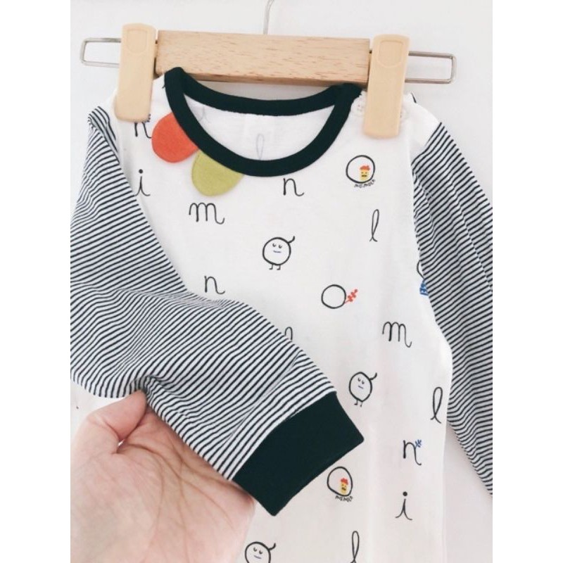 Bộ moimoln Hàn Quốc dài tay cho bé trai