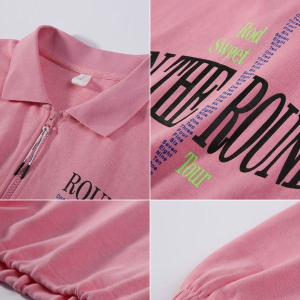 Áo Khoác Sweater Cổ Polo Dáng Rộng Phong Cách Thời Trang Hàn Quốc 2022