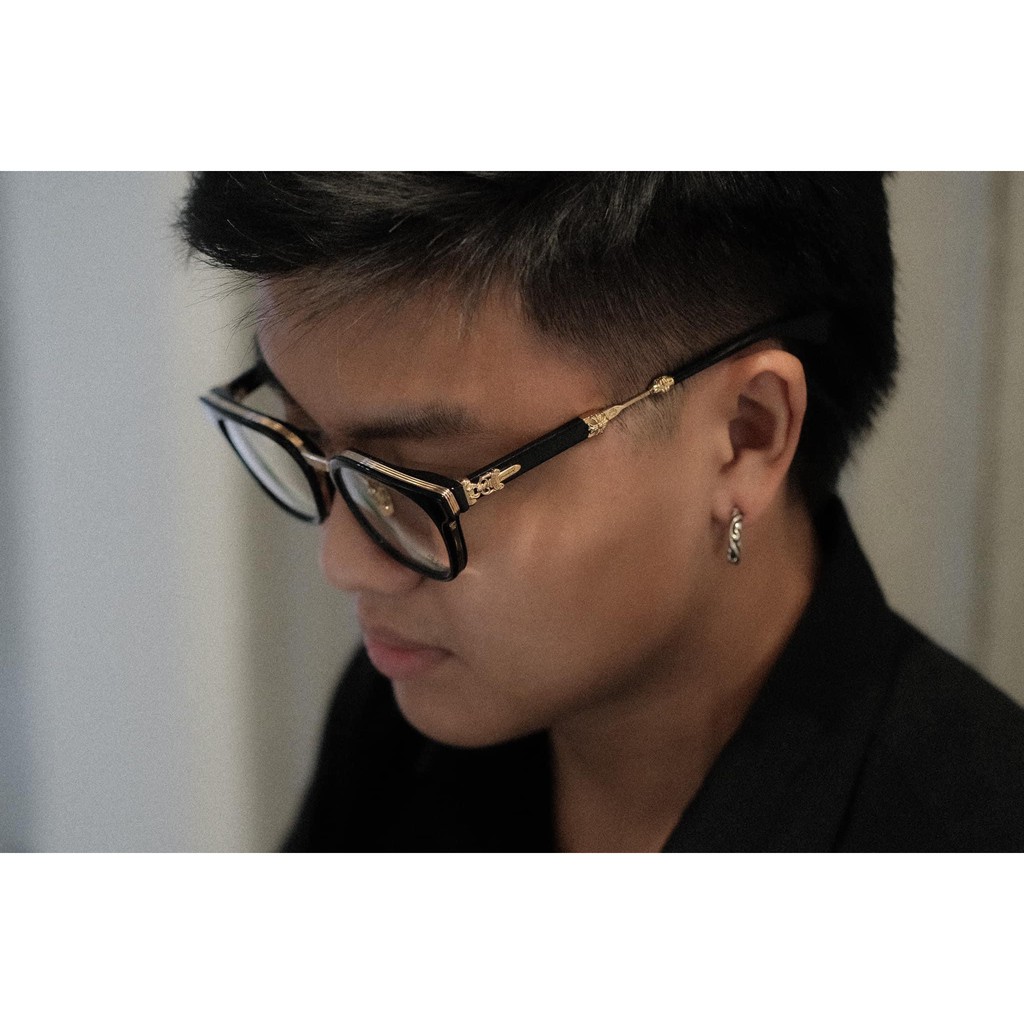 Mắt Kinh nam nữ gọng kính cận không độ FULLBOX HÃNG POSHOP CH01 gọng kim loại cao cấp chống tia uv  thời trang Hàn Quốc | BigBuy360 - bigbuy360.vn