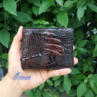 Ví cá sấu móng tay. 2 MẶT DA CÁ SẤU CAO CẤP!