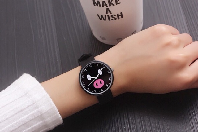 Đồng hồ nữ Ulzzang dây silicon dễ thương | BigBuy360 - bigbuy360.vn