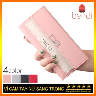 Ví nữ cầm tay dáng dài siêu đẹp kiểu dáng sang trọng nhiều ngăn tiện lợi