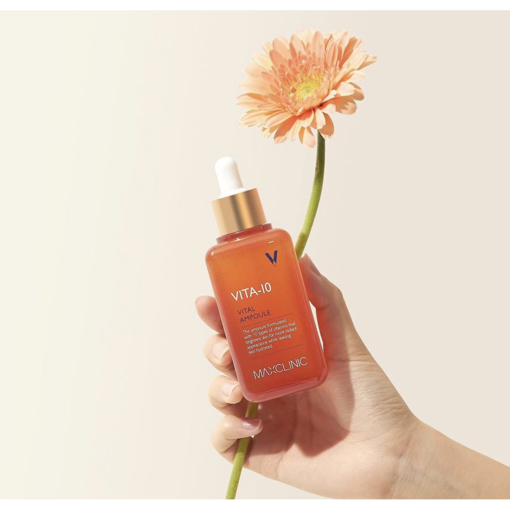 Tinh Chất Dưỡng Sáng Da Maxclinic Vita- 10 Vital Ampoule Chính Hãng Hàn Quốc - 100ml | Xù Korea