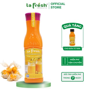 Nước ép Tầm bóp cô đặc LAFRESH chai 650ml, nguyên liệu pha chế nước ép trái cây