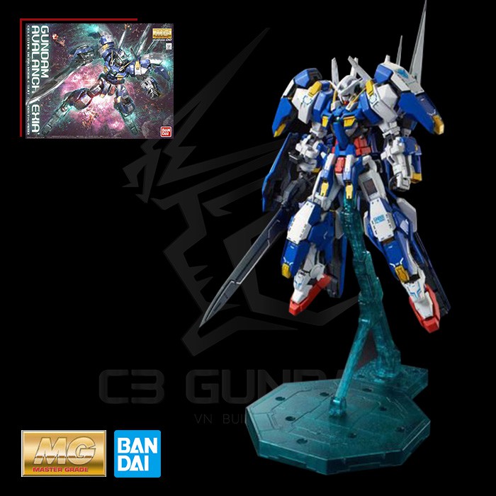 MÔ HÌNH LẮP RÁP GUNDAM MG 1/100 P-BANDAI AVALANCHE EXIA BANDAI GUNDAM 00 GUNPLA CHÍNH HÃNG NHẬT BẢN